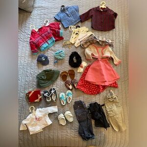 American girl doll clothes collection